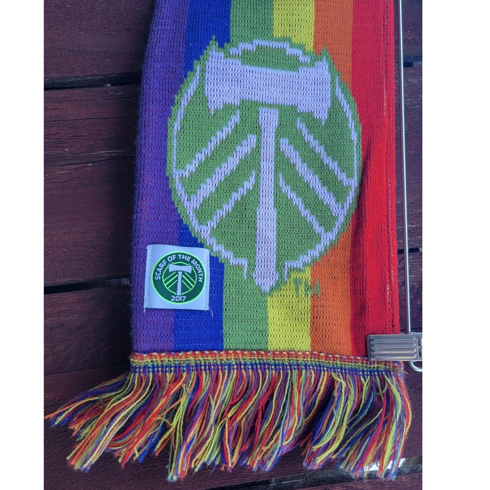 Portland Timbers SOTM 2017 Rainbow Pride Love Football Soccer MLS NWSL - Picture 8 of 11